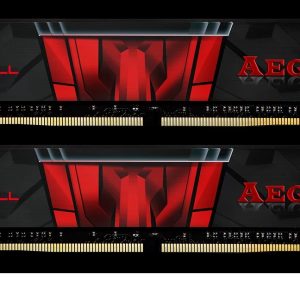G.SKILL F4-3200C16D-32GIS 32GB (2 x 16GB)/ PC4-25600 / DDR4 3200 Mhz/ Timings 16-18-18-38/ Voltage 1.35V/ Aegis – G.SKILL MEGS-F4-3200-32G-IS DDR4 UDIMM (Desktop) Product Image