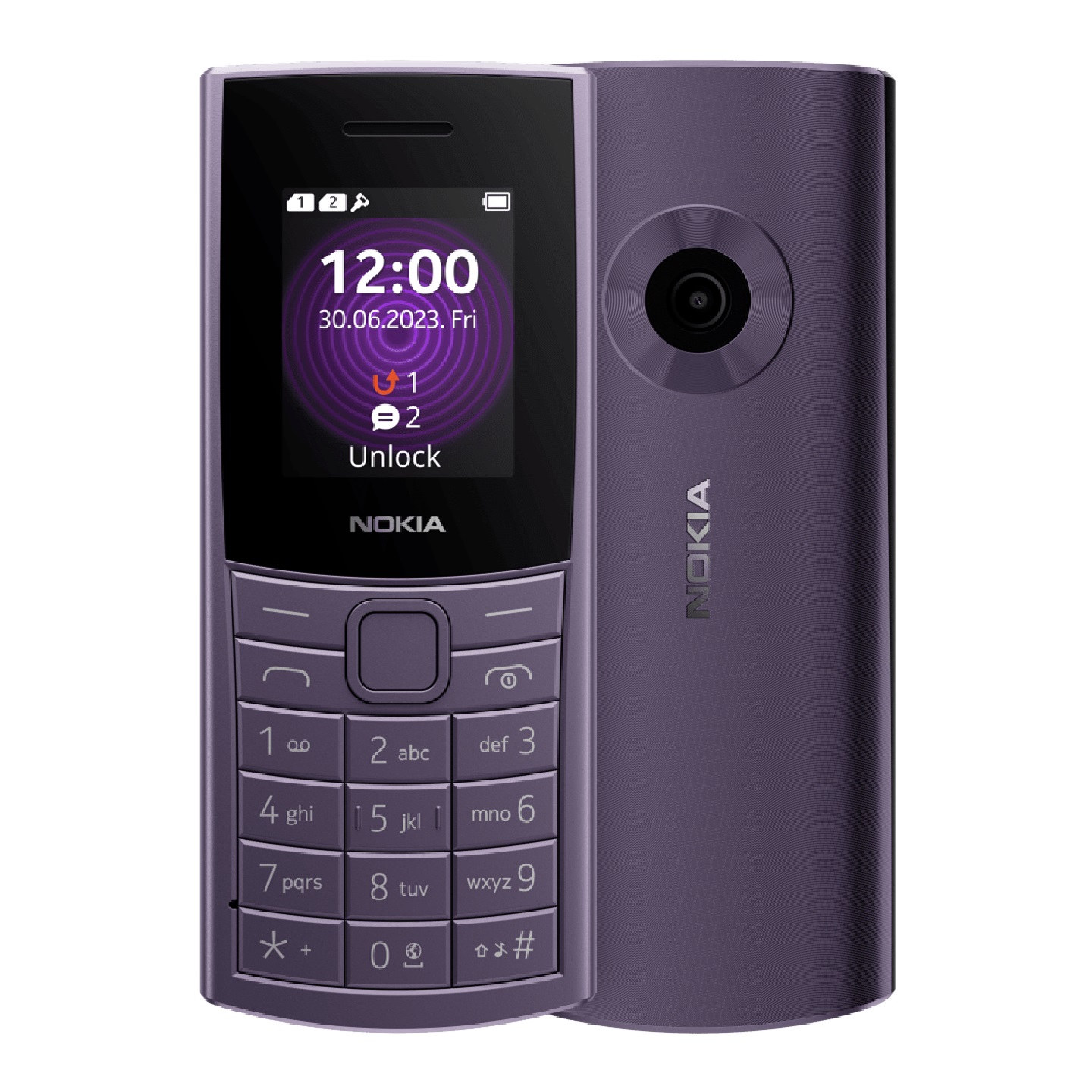 Nokia 110 4G 128MB - Arctic Purple (1GF018NPF1L01) *AU STOCK*