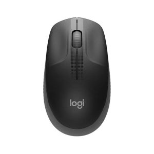 Logitech M190 Full-Size Wireless Mouse - Charcoal – Logitech MILT-M190 Wireless & Bluetooth Product Image