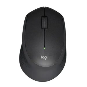 Logitech M331 SILENT PLUS  Wireless Mouse Black  DPI (Min/Max): 1000±  1-Year Limited Hardware Warranty – Logitech MILT-M331-BLACK Wireless & Bluetooth Product Image