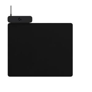 Logitech PowerPlay 2 Wireless Charging Mouse Pad Size 34 cm x 34.4 cm 3 mm mouse pad – Logitech MILT-POWERPLAY2-PAD Mouse Mat Product Image