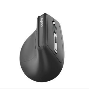 RAPOO EV310M Multi-mode Vertical Wireless Mouse Adjustable 800-2400 DPI – Rapoo MIRP-EV310M Wireless & Bluetooth Product Image