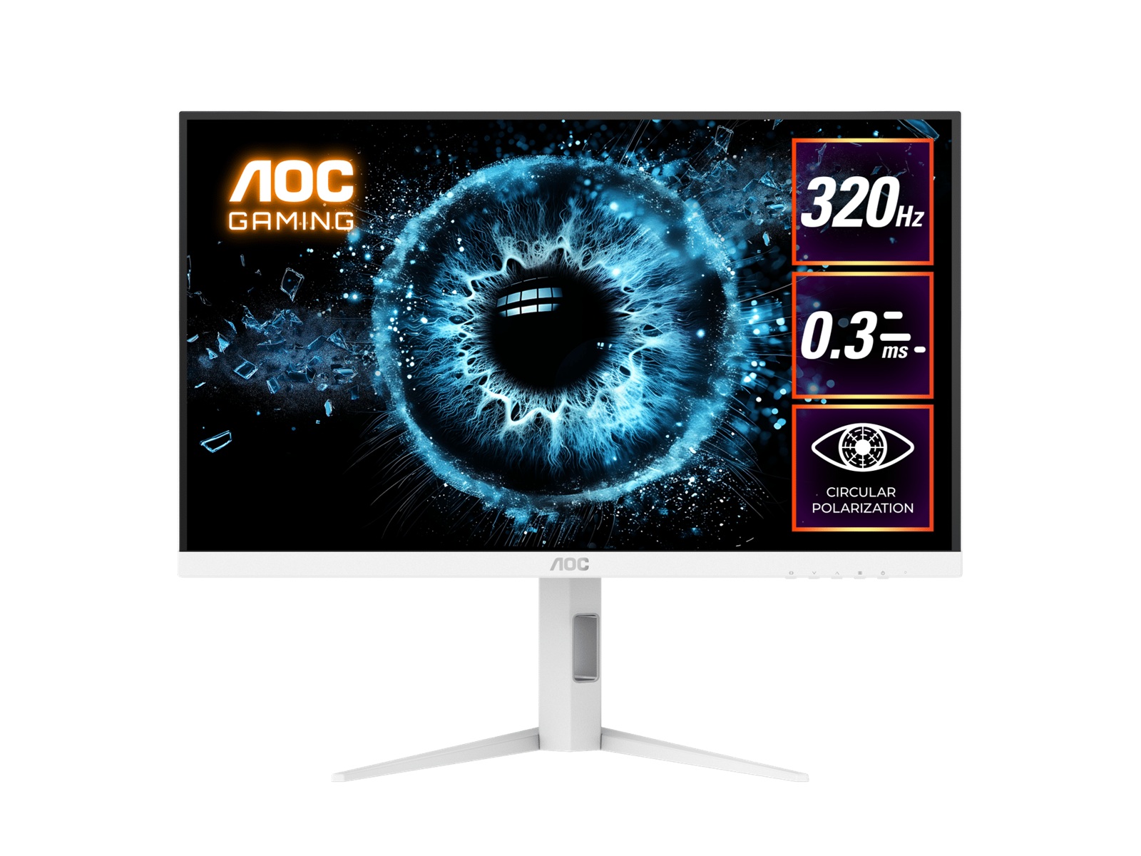 AOC 27' Fast IPS Q27G4SL/WS: 2560×1440 @ 320Hz