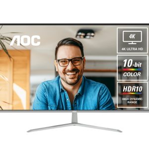 AOC 31.5' 4K Monitor – UHD 3840×2160 @60Hz