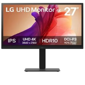 LG 27' IPS UHD 4K Monitor with 90% DCI-P3 and HDR10 support