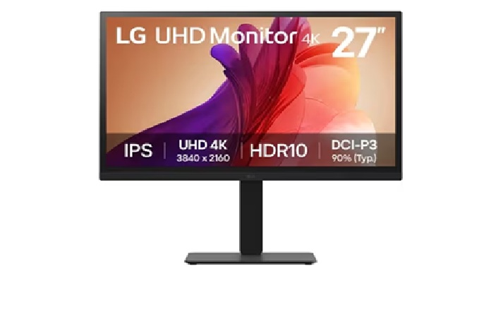 LG 27' IPS UHD 4K Monitor with 90% DCI-P3 and HDR10 support