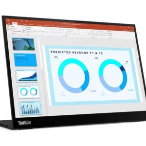 LENOVO ThinkVision M14D 14' 2.2K WLED IPS USB-C Portable Monitor 2240x1140 6ms 1500:1 100% sRGB Anti-glare 2xUSB-C DP Tilt Height Adjust VESA 0.6kg – Lenovo MNLEN-M14D 23'-26' Monitors Product Image
