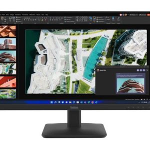 LENOVO ThinkVision S27-4E 27' FHD IPS Monitor 1920x1080 16:9 4ms 100Hz 300 cd/m² Anti-glare Tilt VGA HDMI VESA 3yr WTY Black – Lenovo MNLEN-S27-4E 27'-31' Monitors Product Image