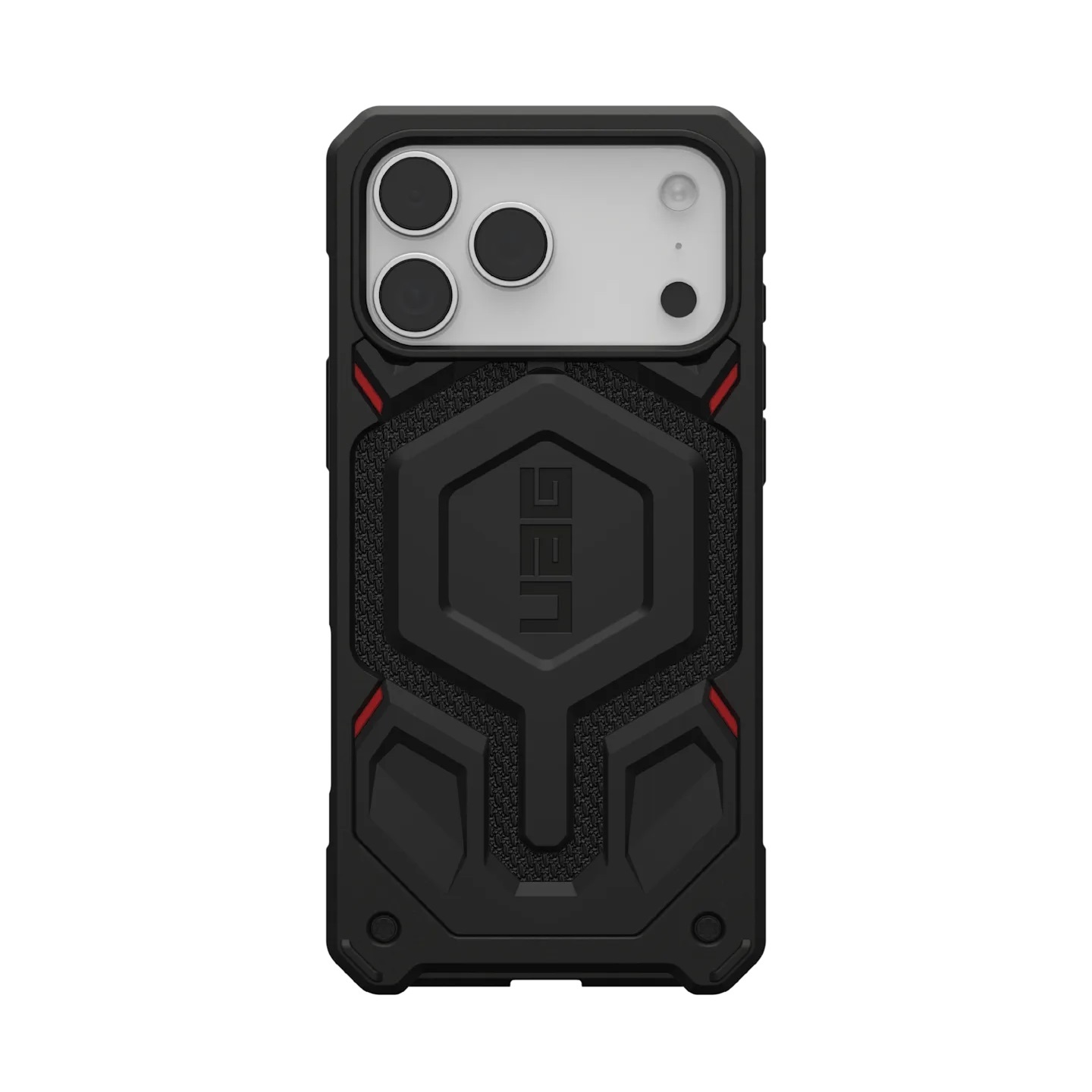 UAG Monarch Pro MagSafe Kevlar Apple iPhone 17 Pro Max (6.9') Rugged Case - Kevlar Black (114514113940)