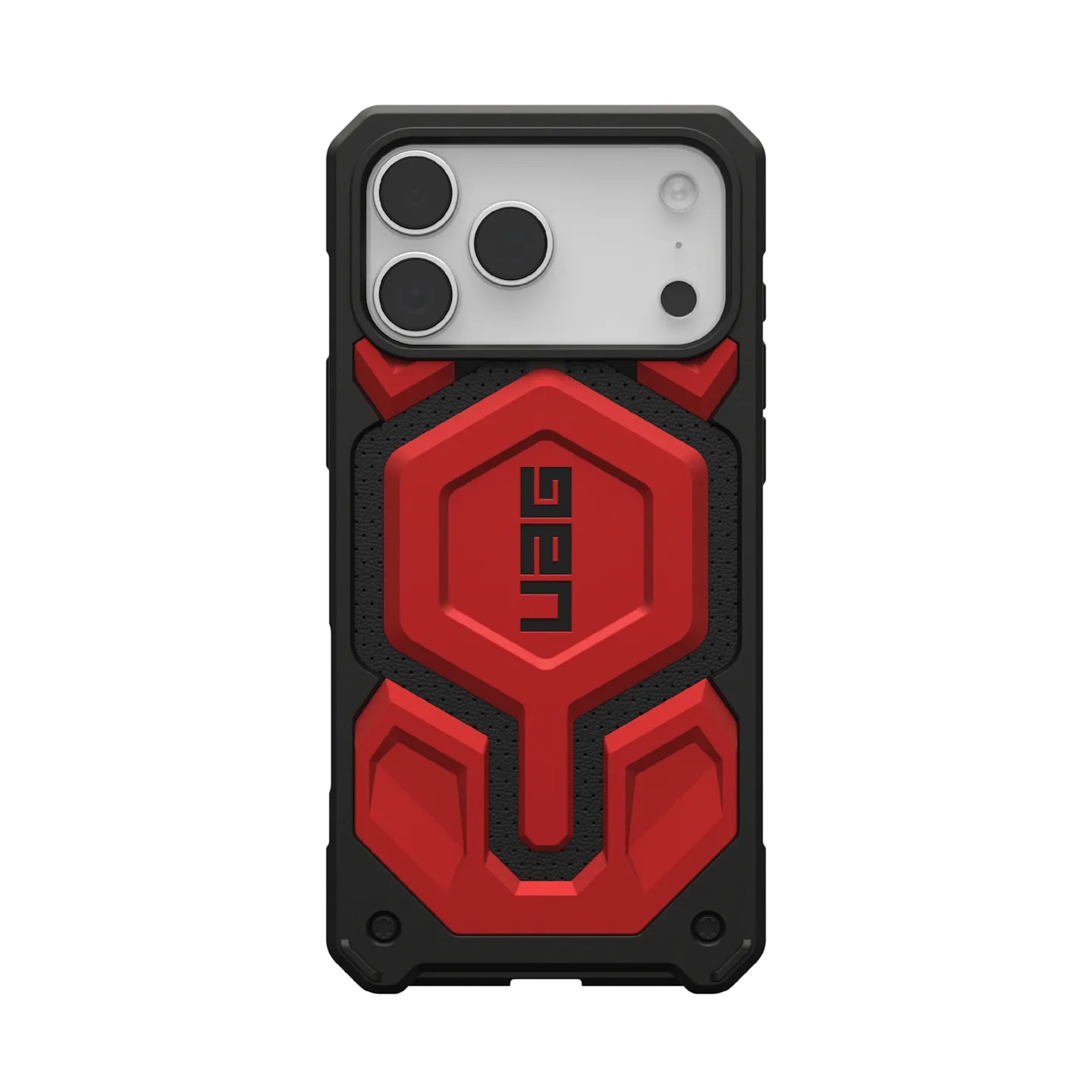 UAG Monarch Pro MagSafe Apple iPhone 17 Pro Max (6.9') Rugged Case - Crimson (114514119494)