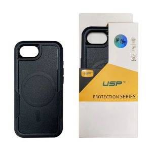 USP Apple iPhone 16e Armor Light Case with MagSafe Black - Two Tough Layers
