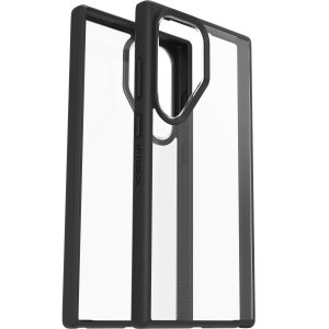 OtterBox React Samsung Galaxy S23 Ultra 5G (6.8') Case Black Crystal (Clear/Black) - (77-91319)