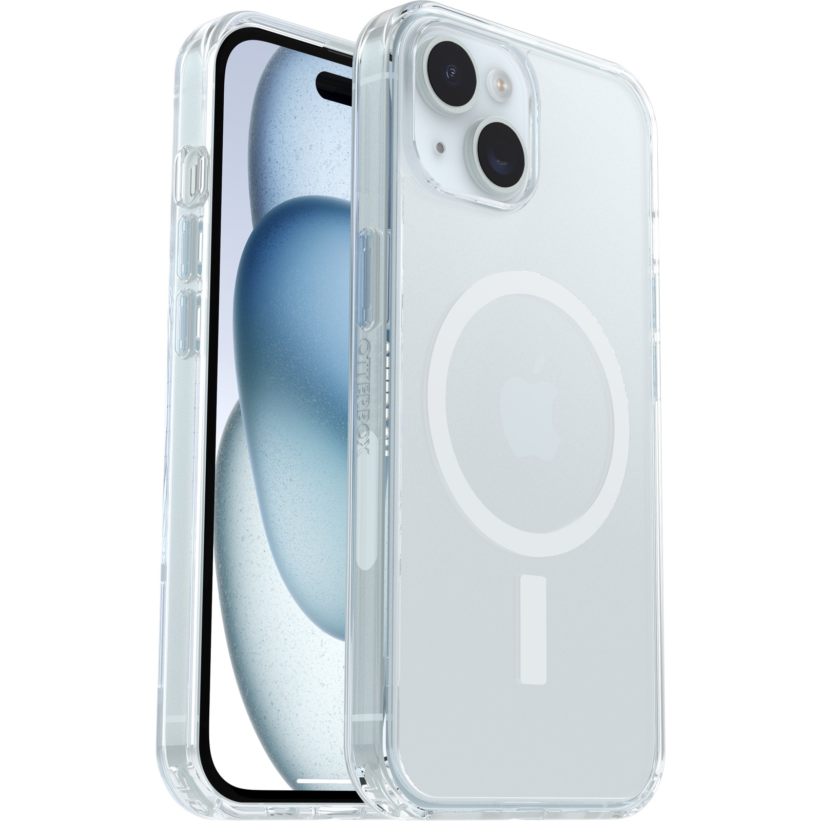 OtterBox Symmetry Clear MagSafe Apple iPhone 16e/ iPhone 15/ iPhone 14/ iPhone 13 (6.1') Case Clear - (77-98189)