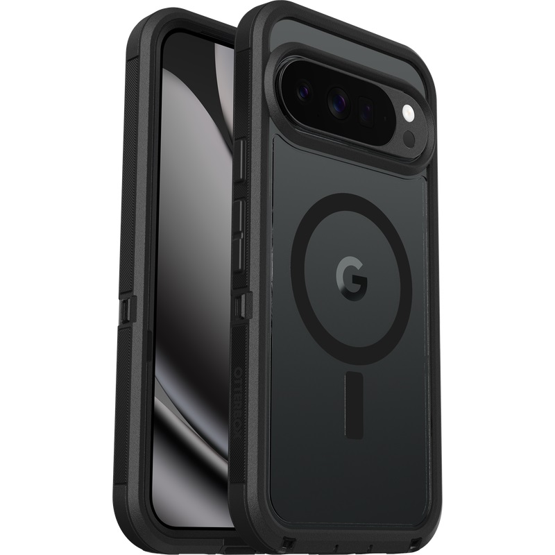 OtterBox Defender Pro XT Clear Magnets Google Pixel 10 Pro XL Dark Side Case - black (77-98268) - No Retail Packaging - 7 Years Warranty – Otterbox MPA-77-98268 Google Mobile Cases Product Image