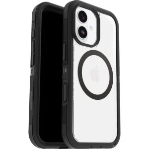 OtterBox Defender XT Pro MagSafe Apple iPhone 17 (6.3') Case Dark Side (Clear/Black) - (77-98480)