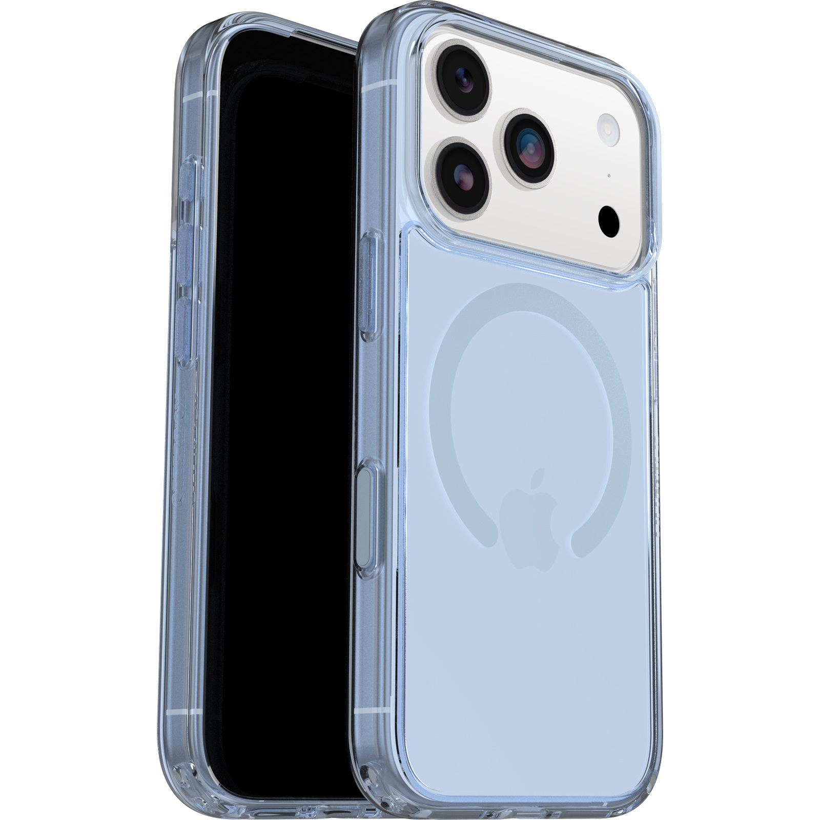 OtterBox Symmetry Clear MagSafe Apple iPhone 17 Pro (6.3') Case Blue Bliss (Clear) - (77-98849)