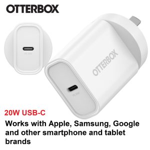 OtterBox 20W USB-C (Type I) PD Fast Wall Charger - White (78-81352)