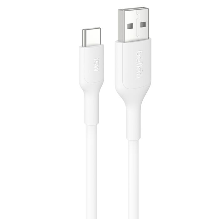 Belkin BoostCharge USB-C to USB-A Cable (1M) - White (CAB021fq1MWH)