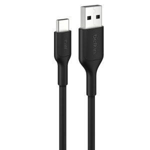 Belkin BoostCharge USB-C to USB-A Cable (2M) - Black (CAB021fq2MBK)
