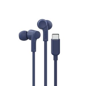 Belkin SoundForm USB-C Wired Earbuds - Blue (G3H0002fqBLV2)