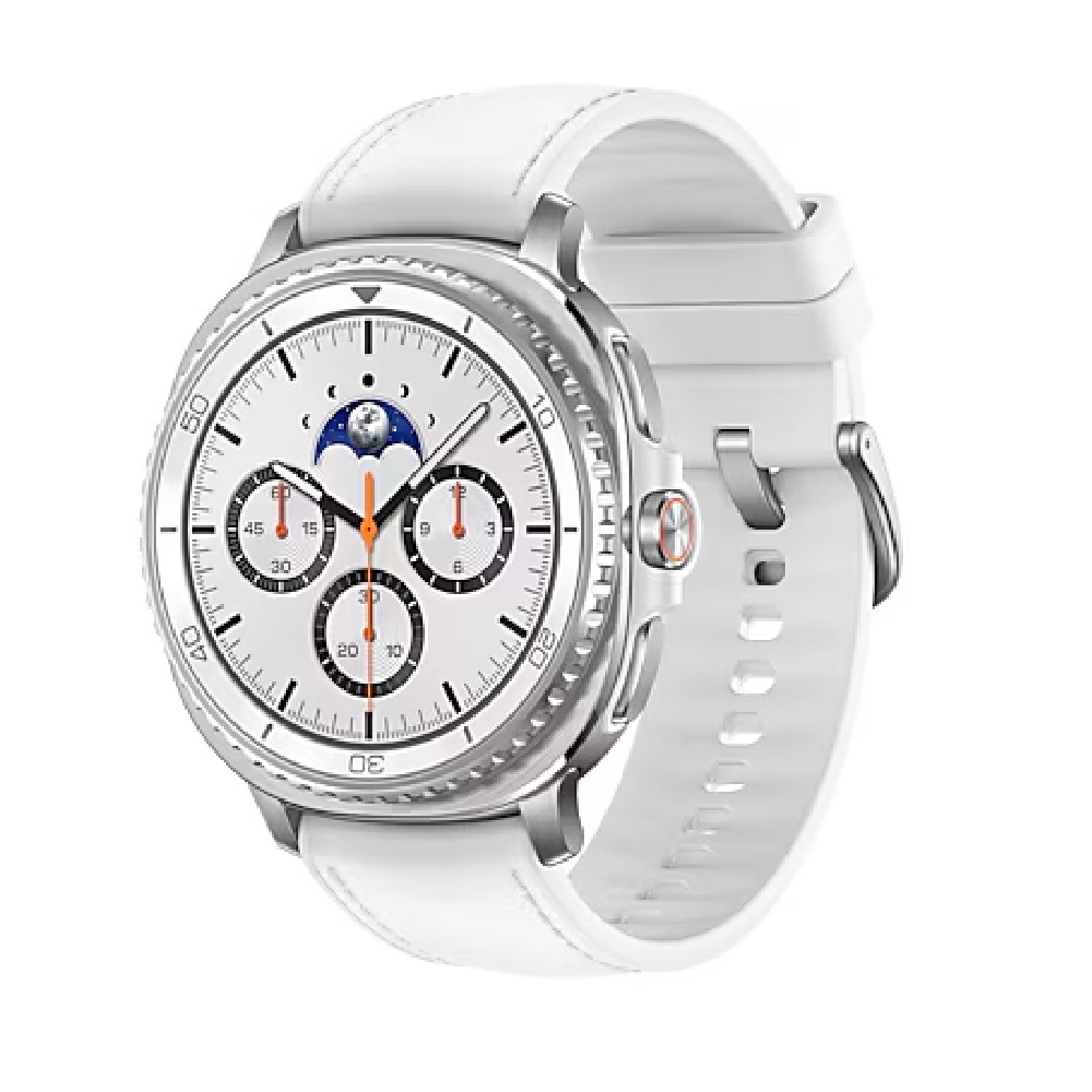 Samsung Galaxy Watch8 Classic Bluetooth + 4G (46mm) - White (SM-L505FZWAXSA)