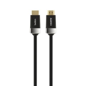 Belkin Advanced Series High Speed w/Ethernet HDMI Cable 4K/Ultra HD Compatible (5M) - Black(AV10050BT5M)