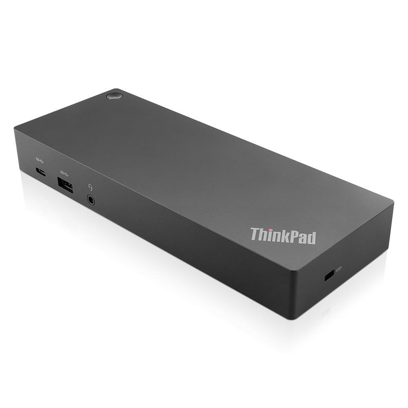 LENOVO ThinkPad Hybrid USB-C with USB-A Docking Station 135W 4K USB-C 2xHDMI 2xDP 3xUSB3.1 2xUSB2.0 GLAN for ThinkBook ThinkPad X1 Carbon X1 Yoga – Lenovo NAL-40AF0135AU Docking Stations & Port Replicators Product Image