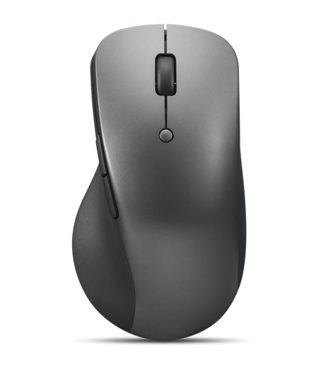 Lenovo Professional Bluetooth Rechargeable Mouse - 4000 DPI On-the-fly 3 Programmable Buttons Comfortable Ergonomic Optical Sensor Bluetooth 5.1 – Lenovo NAL-MOUSEBT1 Corded Product Image