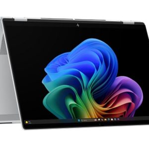 HP OmniBook X FlipNGAI 16 Windows 11 Home 16in Touch screen Intel Core Ultra 7 32GB RAM 1TB SSD 3K Glacier silver 1 YR WTY – HP NBHP-XFLIP-U7321TGAI 2-in-1 Yoga X360 Flip Notebook Product Image