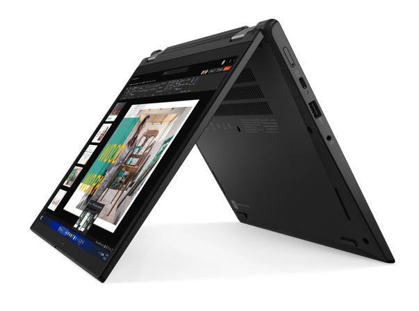 LENOVO ThinkPad L13 YOGA 13.3' WUXGA TOUCH Intel U5-125U 32GB DDR5 512GB SSD WIN 11 PRO Intel Graphics AI PC NPU 11 TOPS Fingerprint 1YOS 1.3kg – Lenovo NBL-L13YG-U532512G5 2-in-1 Yoga X360 Flip Notebook Product Image