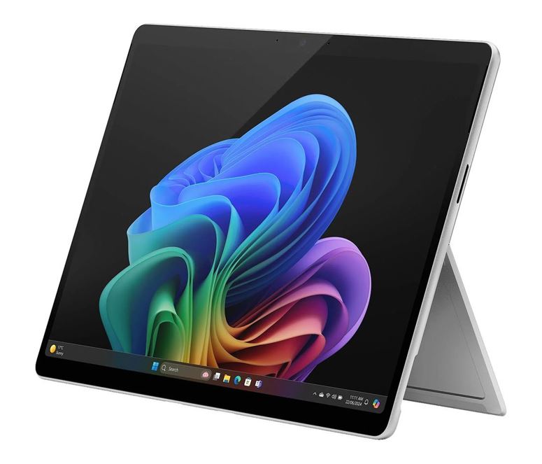 Microsoft Surface Pro 11 13' Touchscreen Copilot+ Intel Ultra 7 16GB 512GB SSD WIN 11P USB-C Thunderbolt WIFI7 BT Camera Platinum 2YR WTY - EU require – Microsoft NBMS-PRO11-U716512P 2-in-1 Yoga X360 Flip Notebook Product Image
