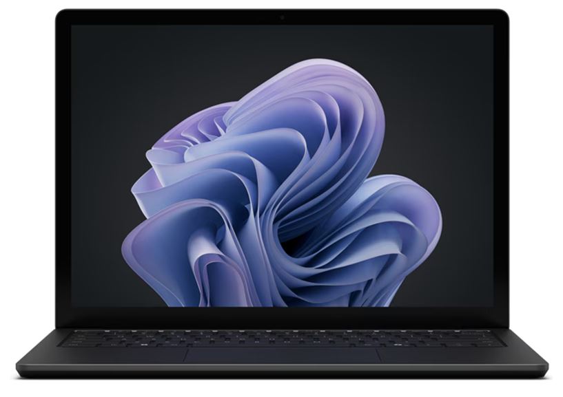 Microsoft Surface Laptop 6 13.5' 2K TOUCH Intel U7-165H 16GB 256GB SSD Windows 11 PRO Arc Graphics USB-C TB4 WIFI6E BT Black 2YE WTY - EU required – Microsoft NBMS-SRFL6-U716256B 7' to 13.5' Notebook Product Image