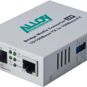 Alloy FCR200ST 10/100Base-TX to 100Base-FX Multimode Fibre (ST) Converter with LFP via FEF or FM. 2Km – Alloy NHA-FCR200ST Media Converters Product Image