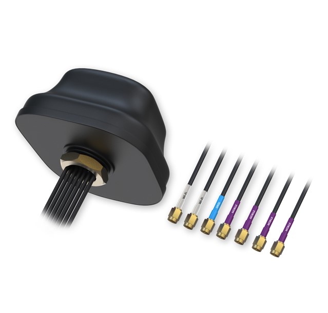 Teltonika 5G COMBO MIMO MOBILE/GNSS/WIFI ROOF SMA ANTENNA – Teltonika NHT-PR1KC640 Teltonika Accessories Product Image
