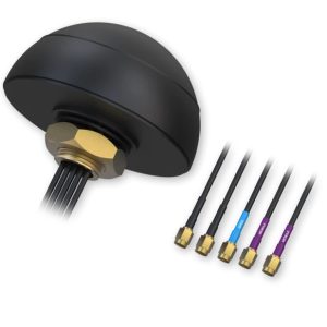 Teltonika Combo MIMO Mobile/GNSS/WiFi Flush Mount Mobile Antenna for Vehicle/Cabinet - For use with RUT955