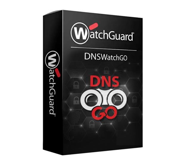 WatchGuard DNSWatchGO - 1 Year - 1001 to 5000 Users - License Per User – Watchguard NWG-WGDNS30601 Cloud & Server Security Product Image