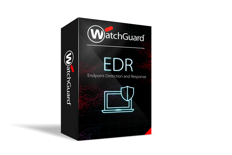 WatchGuard EDR - 3 Year - 1001 to 5000 licenses - License Per User – Watchguard NWG-WGEDR30603 Endpoint & Mobile Protection Product Image