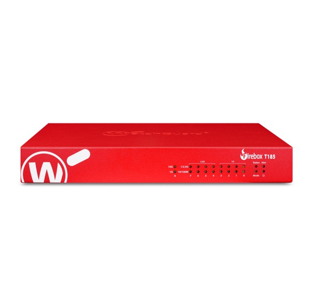 Trade Up to WatchGuard Basic Security Suite for Firebox T185 - 5-Year – Watchguard NWG-WGT1850205 Firewalls & Network Security Product Image