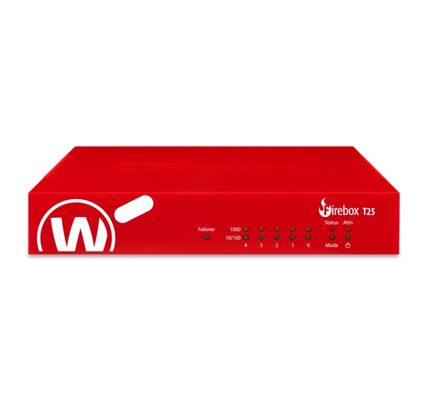 Trade Up to WatchGuard Basic Security Suite for Firebox T25 - 5-Year – Watchguard NWG-WGT250205 Firewalls & Network Security Product Image
