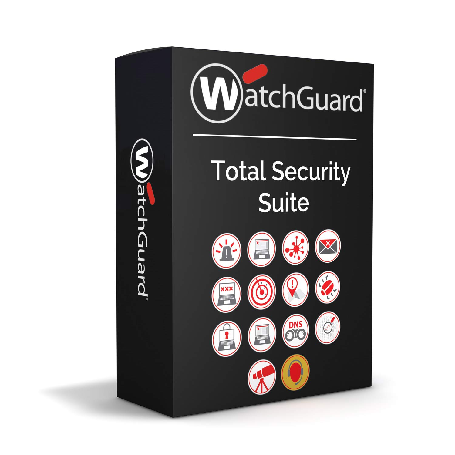 WatchGuard Total Security Suite Renewal/Upgrade 1-yr for Firebox T45-PoE – Watchguard NWG-WGT47351 Subscriptions & Licensing Product Image
