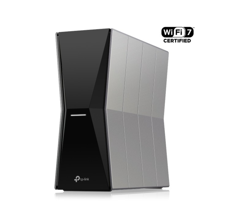 TP-Link Archer BE805 BE19000 Tri-Band Wi-Fi 7 Router (WIFI7) 1376 Mbps at 2.4 GHz + 5760 Mbps at 5 GHz + 11520 Mbps at 6 GHz