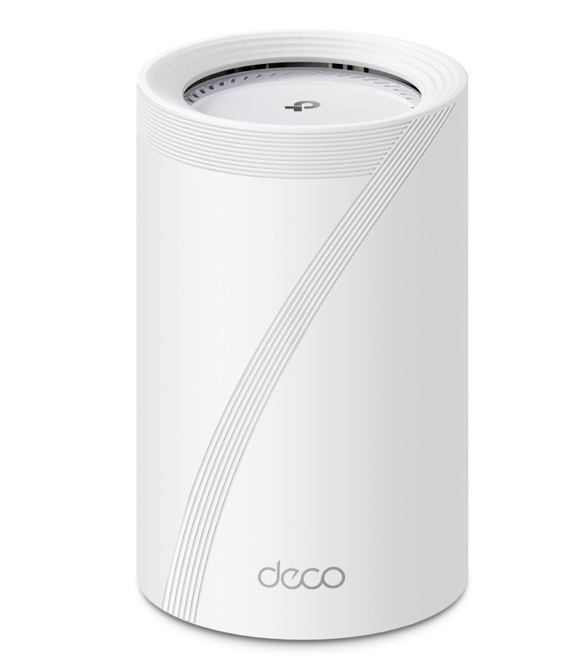 TP-Link Deco BE68 BE14000 Tri-Band Whole Home Mesh Wi-Fi 7 System (1-pack) 688 Mbps at 2.4 GHz + 4324 Mbps at 5 GHz + 8647 Mbps at 6 GHz – TP-LINK NWTL-DECOBE68-1 Mesh Networking Product Image