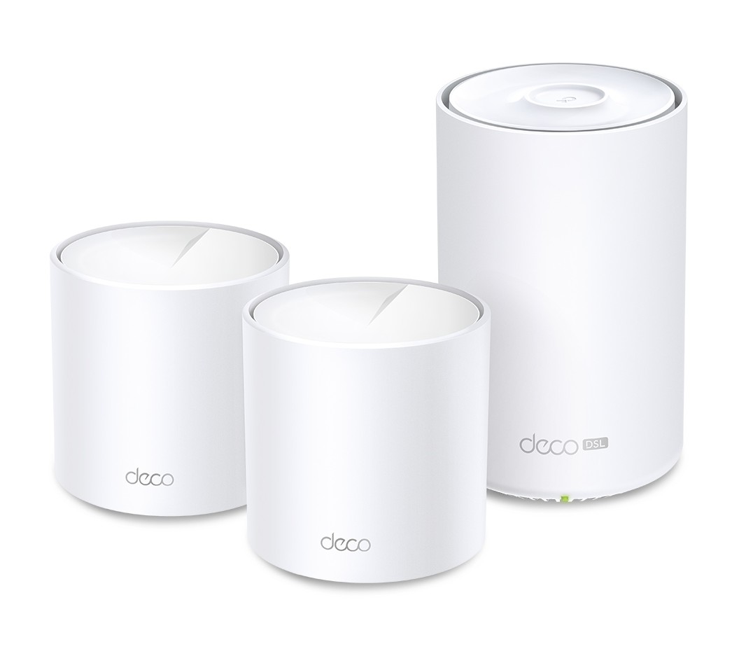 TP-Link Deco X50-DSL(3-pack) AX3000 VDSL Whole Home Mesh WiFi 6 Router