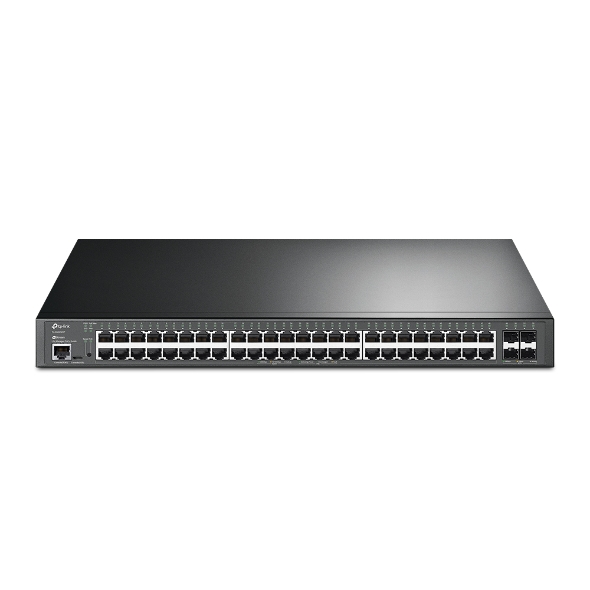 TP-Link SG3452XP Omada 48-Port PoE+ Gigabit L2+ Managed Switch with 4 10GE SFP+ Slots