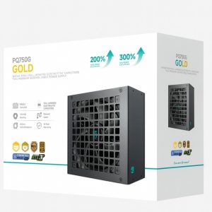 DeepCool PQ750G 750W Gamer Storm 80+ Gold/Cybenetics Fully Modular ATX Power Supply 120mm Fan