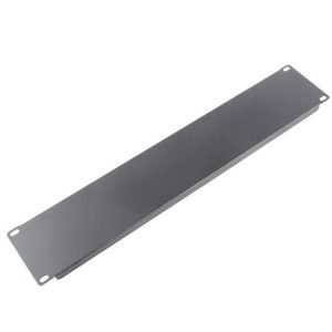 LDR 2U 19' Blanking Panel - Rack Mountable 19' - Black Metal Construction – LDR RCLDR-ACC-BLANK-2U Accessories Product Image