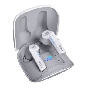 ASUS ROG Cetra True Wireless Gaming Headphones (Moonlight White) Low-latency Wireless Connection