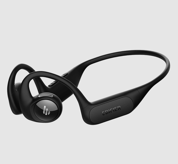 Edifier Comfo Run Open-Ear Wireless Sports Headphones -Black Bluetooth V5.3 IP55 – EDIFIER SPE-COMFORUN-BLK Headset Product Image
