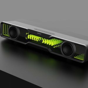 Edifier QS30 Black GTM Deck Version 03 Computer / Tabletop Bluetooth Speaker 2.5W*2 (RMS) total output power Dual 2' (52mm) full-range drivers – EDIFIER SPE-QS30-BK External Speakers Product Image