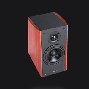Edifier R2000DB-BROWN Powered Bluetooth Bookshelf Speakers 25mm Eagle Eye tweeters 5 ' bass unit Pair devices via Bluetooth – EDIFIER SPE-R2000DB-BROWN External Speakers Product Image
